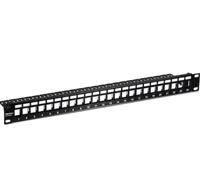 Trendnet TC Series Cat6a 24 Port Patch Panel 45mm Black