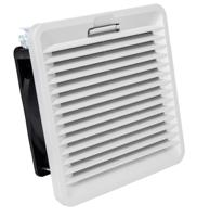 7F.20.9.024.2055 Finder 7F Series Filter Fan, 24 V dc, DC Operation, 55m³/h Filtered, 55m³/h Unimpeded, IP54, 155 x 155mm