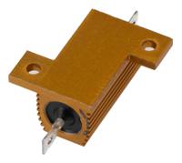HS25-R47-J Arcol HS25 Series Aluminium Housed Axial Wire Wound Panel Mount Resistor, 470mΩ ±5% 25W