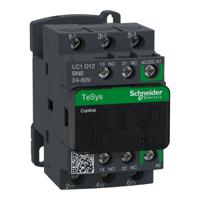 LC1D12BNE Schneider Electric TeSys D TeSyS D Contactor, 24 V ac/dc Coil, 3-Pole, 12 A, 5.5 kW, 3NO, 690 V ac