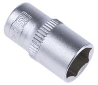 RS PRO 1/4 in Drive 10mm Standard Socket, 6 point