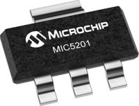 MIC5201-3-3YS Microchip MIC5201-3.3YS, LDO Regulator, 200mA, 3.3 V, ±2% 3 + Tab-Pin, SOT-223