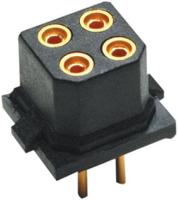 M80-8501645 HARWIN M80 Series 2mm Pitch 16 Way 2 Row Straight PCB Socket, Through Hole, Solder Termination