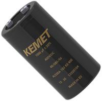 ALS30A682NT400 KEMET Aluminium Electrolytic Capacitor 6800μF 400V dc 77mm Screw Terminal ALS30 Series Aluminium, Chassis Mount