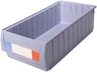 775-5287 RS Pro Blue Plastic Stackable Storage Bin, 500mm x 234mm x 140mm