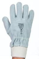 TC1-08 Tornado Colossus Grey Leather Coated Leather Work Gloves, Size 8, Medium