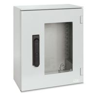 NSYPLM75TVG Schneider Electric Fibreglass Reinforced Polyester, Wall Box, IP66, 300mm x 747 mm x 536 mm