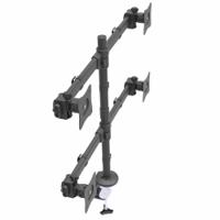 ARMQUAD StarTech.com, Max 27in Monitor, 4 Supported Display(s) With Extension Arm