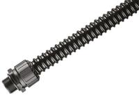 XF40-5M Adaptaflex XF Xtraflex PVCu Spiral Coated PVC Extra Flexible Conduit Black 40mm IP65 5m