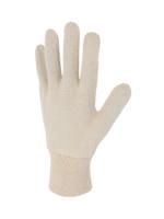 JE300F GANT INTERLOCK ECRU, T FEMME