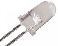 SLI-570Y2T3F ROHM SLI-570x 591 nm Yellow LED, SLI-570 Dome Transparent Coloreless Through Hole package
