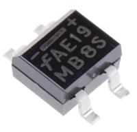 MB2S onsemi , Bridge Rectifier, 500mA 200V, 4-Pin SOIC