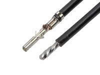 214761-1114 Molex Crimped Wire, 300mm, 20AWG, Black