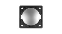 Berker Chrome Rocker Switch, 1 Gang, INTEGRO