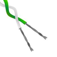 827-5930 Thermocouple & Extension Wire Type K, -75 → +260 °C 2 Core PFA Teflon Sheath 25m
