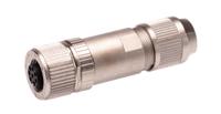 1553640 Phoenix Contact Circular Connector, 8 Contacts, M12 Connector, Socket, Female, IP67, SACC Series