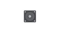 Socket Anthracite Female 1 Outlet TV Aerial Connector, Flush Mount