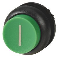 216658-M22S-DH-G-X1 Eaton Series Push Button, Momentary, Panel Mount, 22.5mm Cutout, IP66, IP67, IP69K