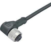 79-3444-32-05 Binder Cable assembly with a 5 Pole Right Angle M12 Socket and an Unterminated End, 2m Cable