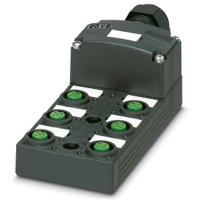 Phoenix Contact SACB Series Sensor Box, M12, 5 way, 6 port