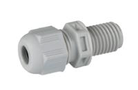1424513 Phoenix Contact 1424 Series Light Grey Polyamide Cable Gland, M12 Thread, 3mm min., 7mm max., IP68