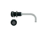 RHD-0700-1500-F9PS67PR  Bivar, Panel Mount Right Angle LED Light Pipe, Smoke Round Lens