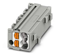 3270303 Phoenix Contact  5-2 /WH, PTMC 1 Series Grey, 0.14 → 2.5mm², Push In Termination