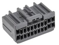 TE Connectivity 917989-6, Multilock .040 .070 Hybrid Series Male 22 Way Connector Housing for use with Automotive Connectors