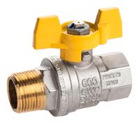 733-5293 RS Pro High Pressure Ball Valve Brass 1/2 in BSPP 2 Way