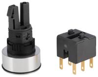 A0110YALSP2 Momentary Push Button Switch, IP65, Panel Mount