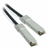 2231368-1 Direct Attach Ethernet Crossover Cable 1m 16, Ways Male to Male, QSFP to QSFP