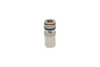 667-1689 RS PRO Brass, Steel Female Pneumatic Quick Connect Coupling, G 1/4 Female Threaded