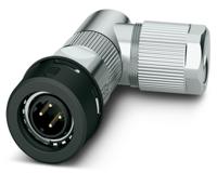 1021831 Phoenix Contact Circular Connector, 4 Contacts, Cable, M12 Connector, Plug, IP65, IP67, SACC Series