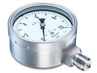 MEX5-D30-B33 Bourdon G 1/2 Bottom Entry Pressure Gauge 160bar, MEX5-D30.B33, 0bar min.