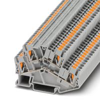 1026165 Phoenix Contact  PTTBS 2.5-DIO/O-U CUS Series Grey, 0.14 → 4mm², Push In Termination