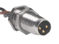 MFS-3F-0-2 Turck MFS Series, 3 Pole Panel Mount Connector Socket, IP67, Male Contacts, Threaded Mating