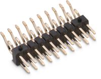 621304284521 Wurth Elektronik, WR-PHD, 4 Way, 2 Row, Angled PCB Header