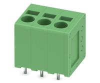 1991105 Phoenix Contact SPT 2.5/3-V-5.0 Series PCB Terminal Block, 3-Contact, 5mm Pitch, Through Hole Mount, 1-Row, Spring Cage