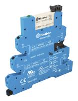 39.61.0.240.0060 Finder 39 Series Interface Relay Module, DIN Rail Mount, 240V ac/dc Coil, SPDT, 1-Pole, 6/10A Load