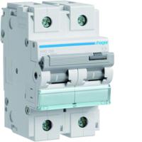 HMC290 Hager HMC MCB, 2P, 100A, 400V AC, 15 Breaking Capacity