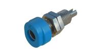 930175102 Hirschmann Test & Measurement, Blue 4mm Socket, Tin Plated, 30 V ac, 60 V dc, 16A