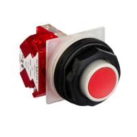 9001SKR3RH6 Schneider Electric Harmony 9001SK Red Push Button NC Momentary