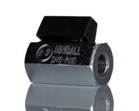 Norgren Nickel Plated Brass Reduced Bore, 2 Way, Ball Valve, Threaded, G 1/8in, -0.4 → 10bar Operating Pressure