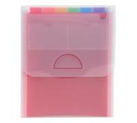 55798E Vertical Expanding File 6P Crystal