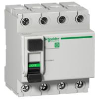 Schneider Electric ID RCCB, 63A, 4 Pole, 300mA, Type AC, 415V ac