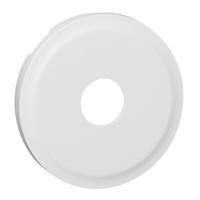 Pin & Socket Contacts White Female 1 Outlet TV Aerial Connector, Flush Mount