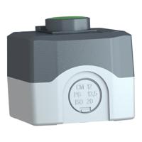 XALD101 Schneider Electric Spring Return Enclosed Push Button, Polycarbonate, Green, IP66, IP67, IP69KSchneider Electric
