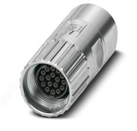 1629047 Phoenix Contact Cable Mount Industrial Circular Connectors, 17 Contacts, 17 mm Connector, Socket