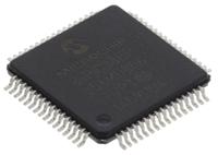 dsPIC33EP256MU806-I-PT Microchip dsPIC33EP256MU806-I/PT, 16bit DSP 70MHz 280 kB Flash 64-Pin TQFP