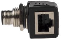RJS-12D04FM-RS8001 Amphenol Right Angle Adapter
